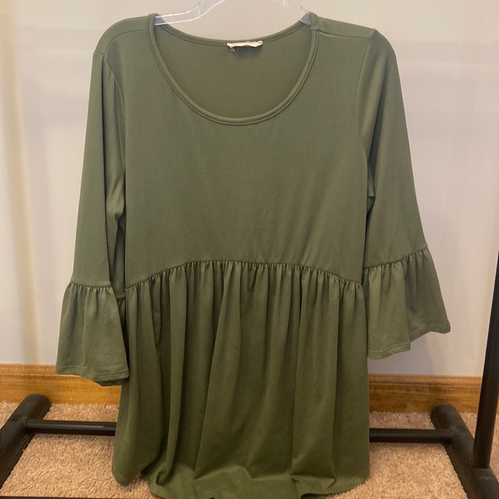 Buttery soft babydoll top